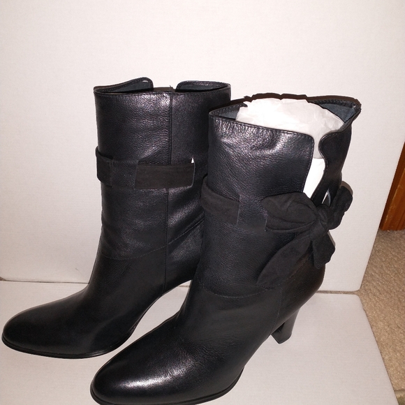 Charles by Charles David Booties Black sz 10m NIB - Picture 4 of 8